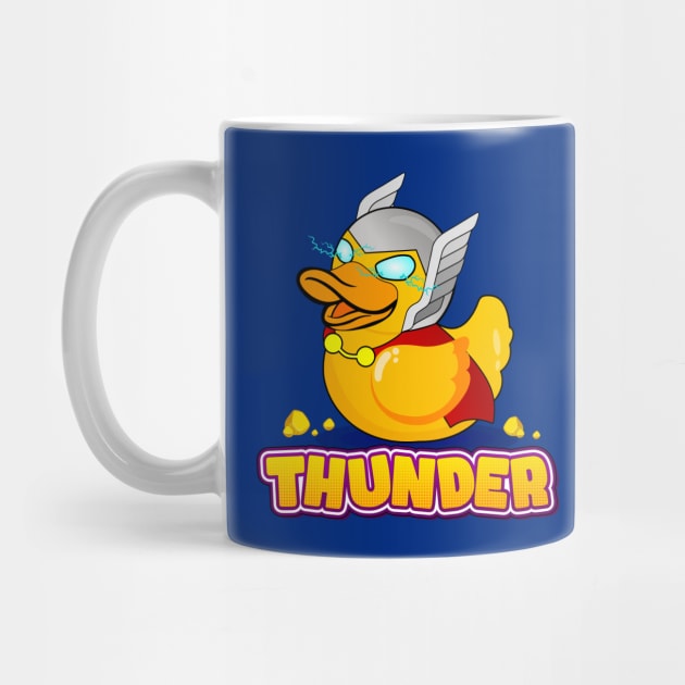 Thunder Rubber Duck by My Happy-Design